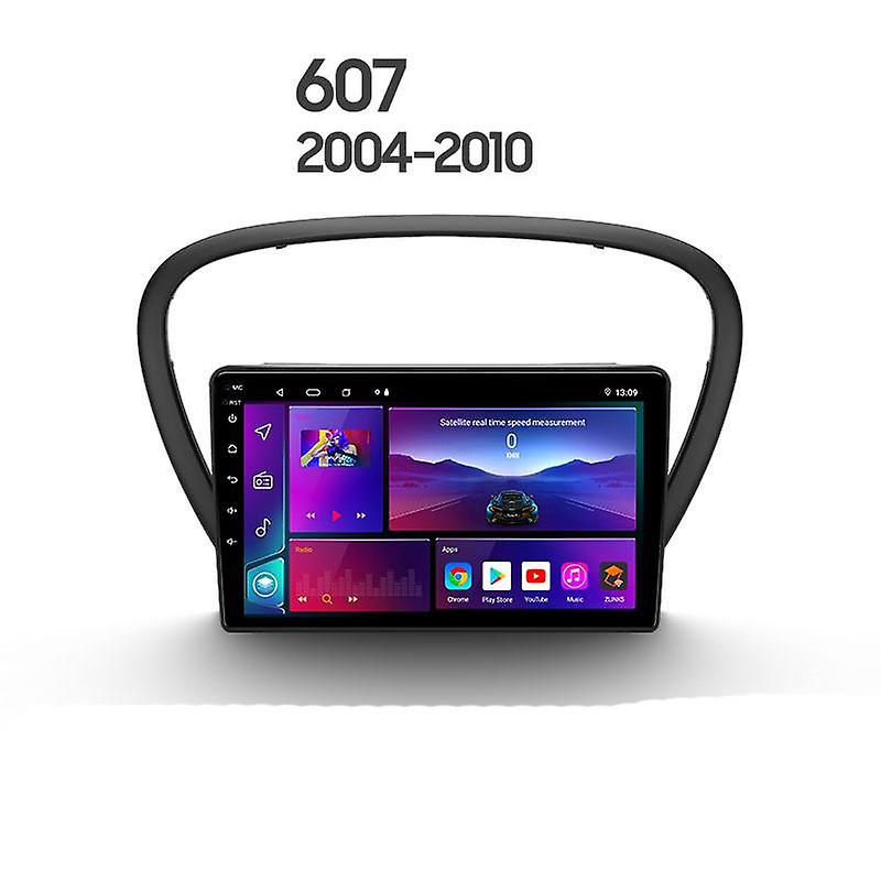 For Peugeot 607 2004 - 2010 Car Radio Multimedia Video Player Navigation GPS Android 2din 2 din dvd