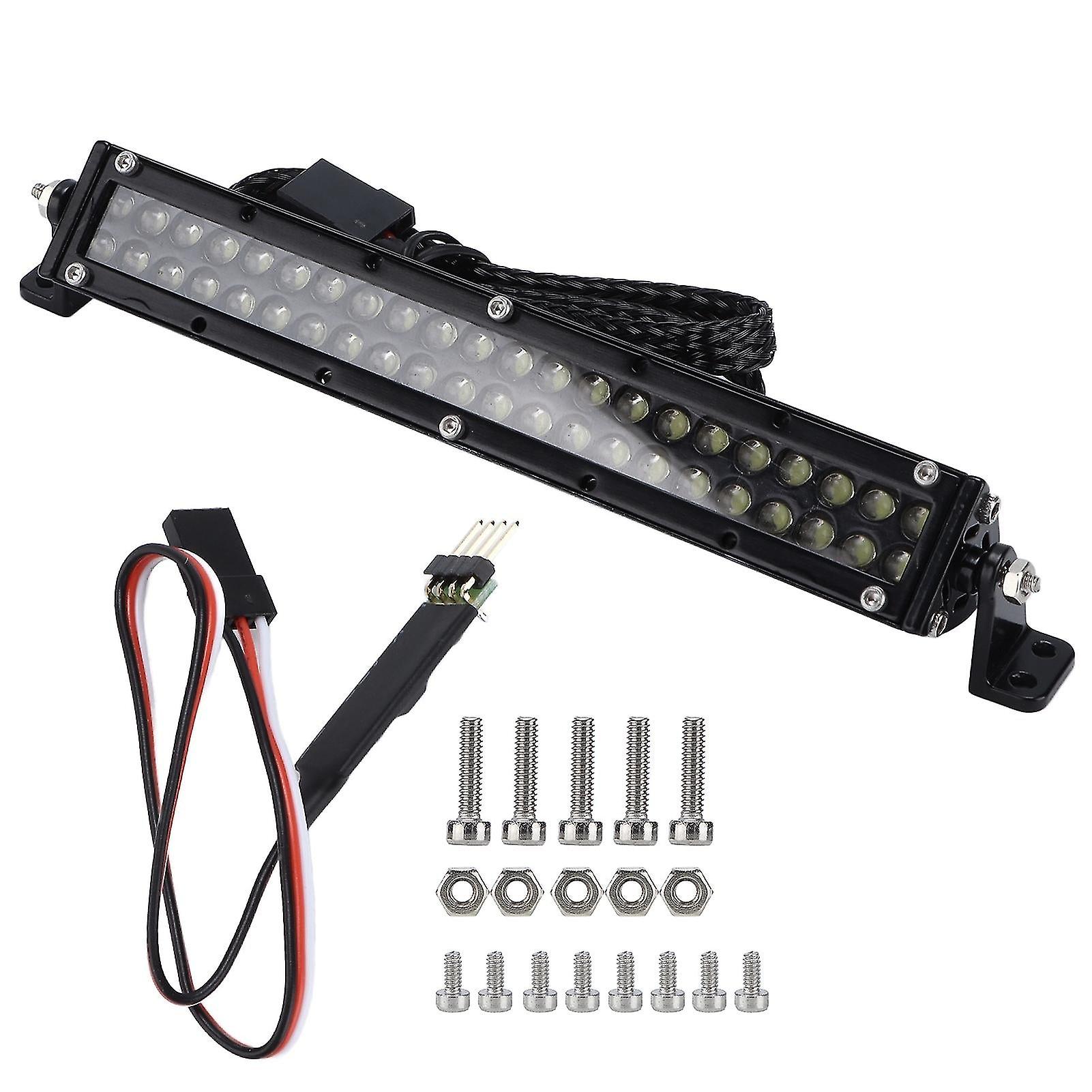 1/10 Led Roof Light Sturdy Durable Easy To Install Rc Roof Light Bar With Control Switch Line