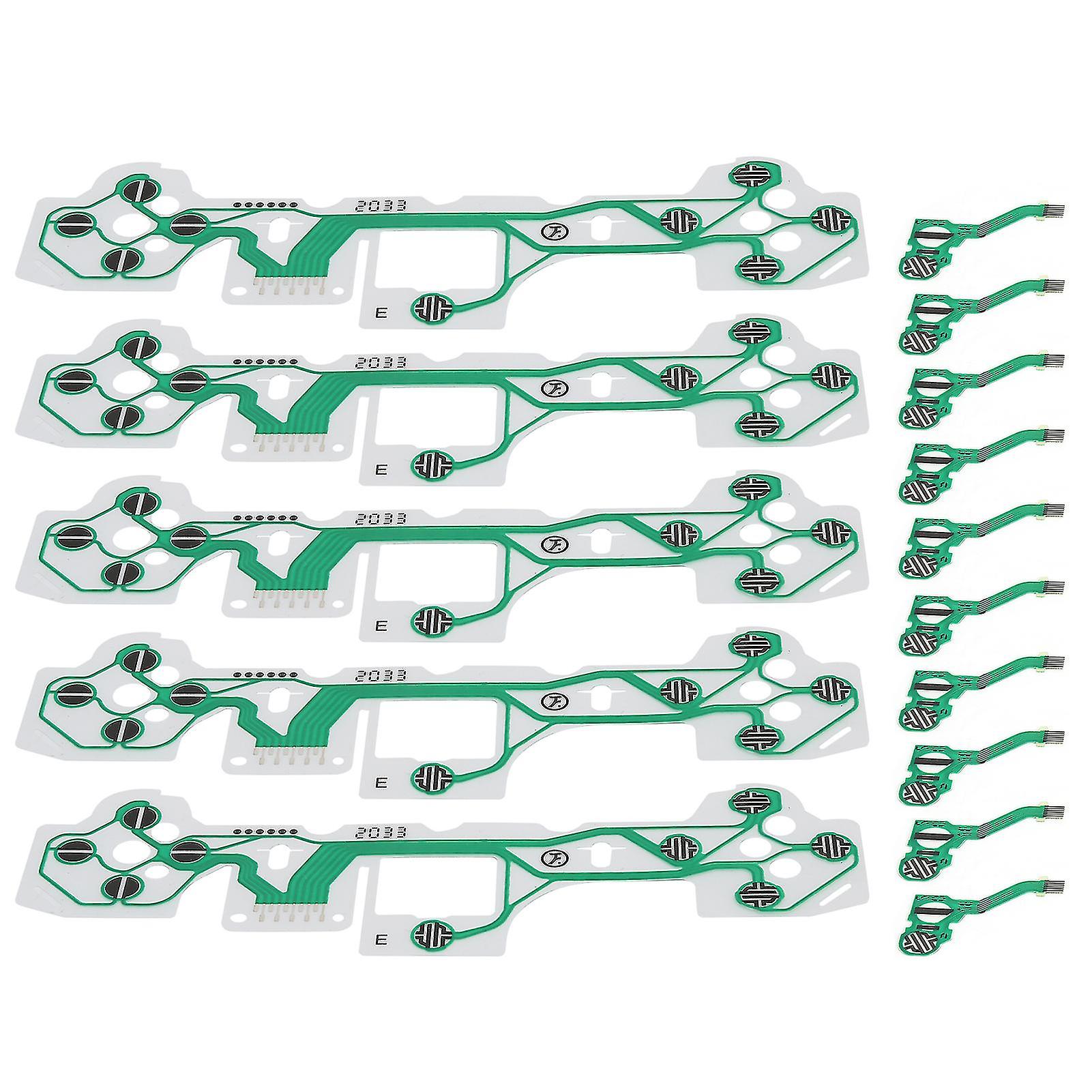 5 Set Flexible Flat Cable Replacement for PS5 Gamepad - Durable, Easy Install, Reliable