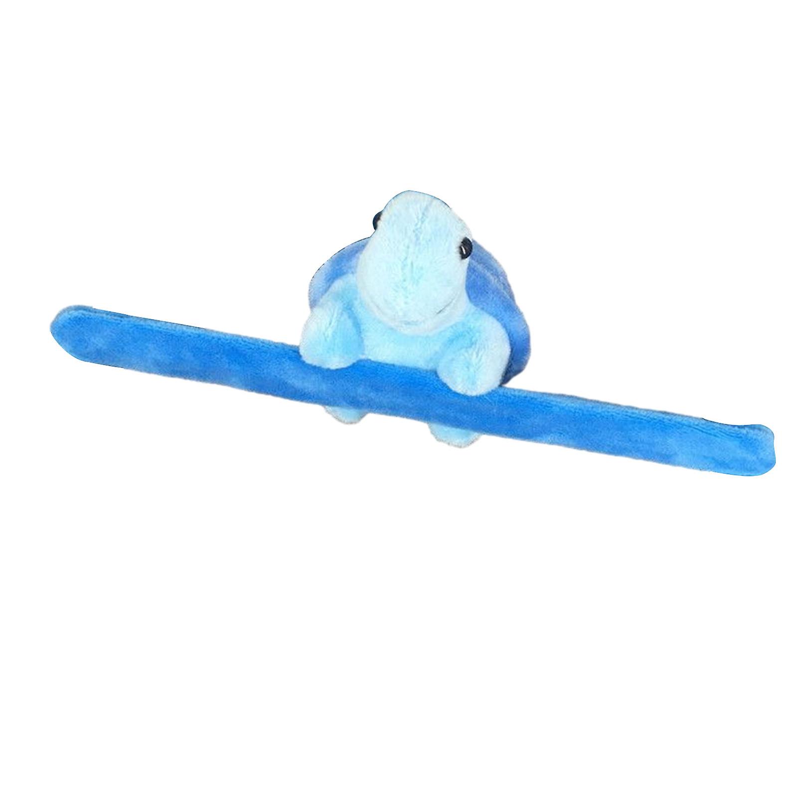Plush Cartoon Turtles Slap Bracelets Comfortable Stuffed Slap Bands Toy for Kids Boy Girl