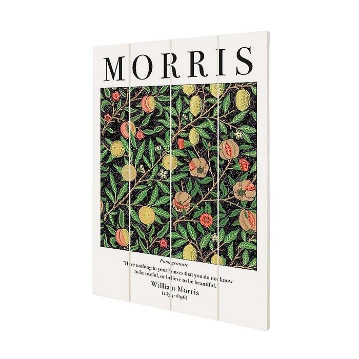 William Morris Pomegranate Standard Plaque