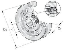 INA RSRB16159L0 Belt Tension Pully