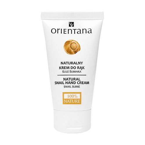 Natural hand cream with snail slime 50 ml of cream