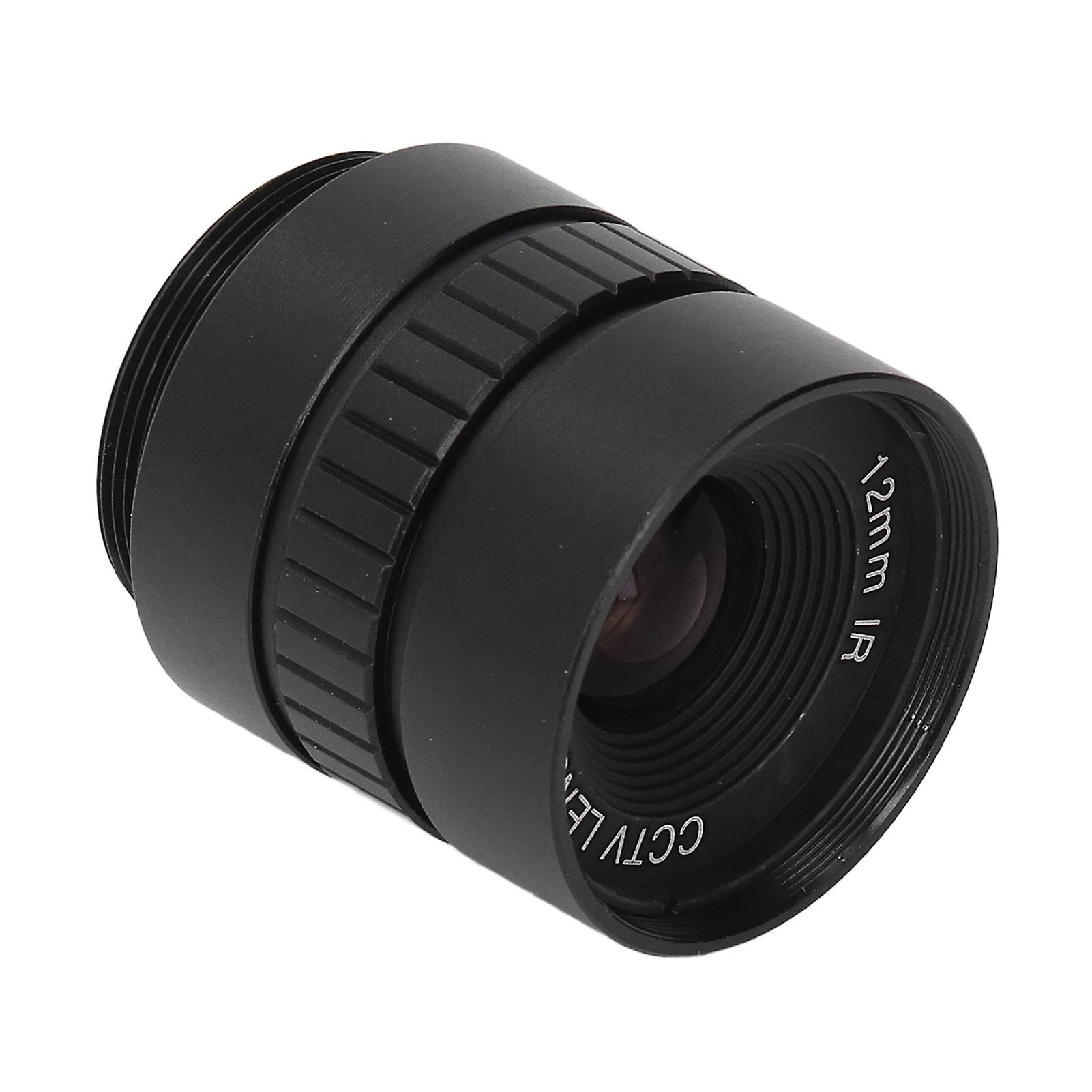 CS Mount 12mm F1.2 Wide Angle 3MP Manual Iris Lens CW FM1214