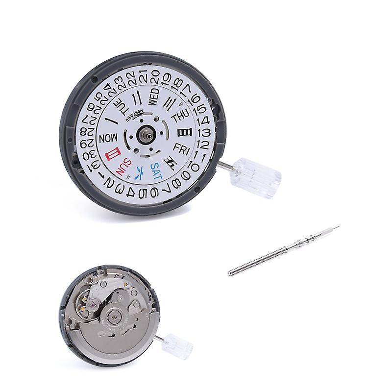 Automatic Watch Movement & Stem - Hacking & Hand Winding For Seiko Hattori NH36