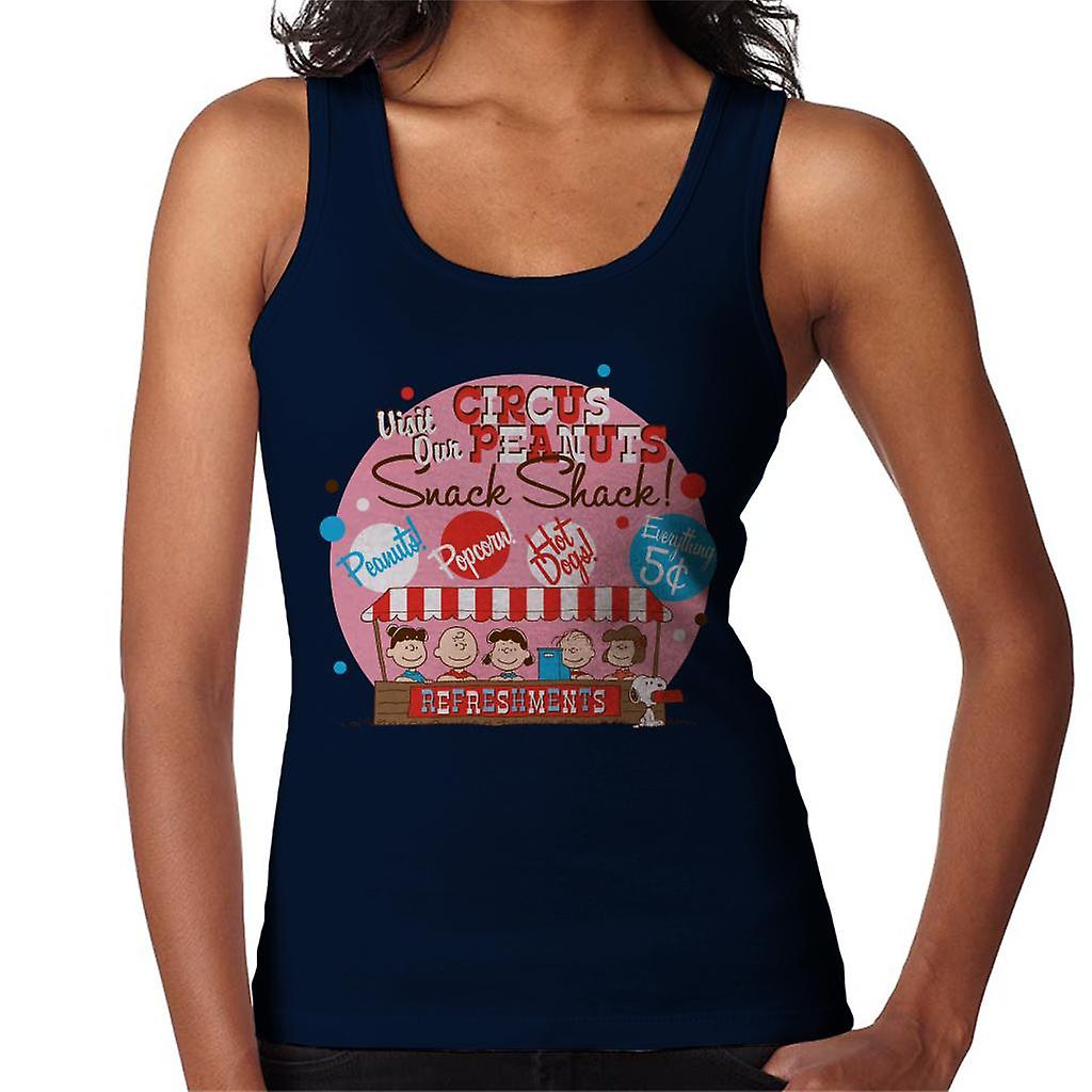 Peanuts Circus Snack Shack Women's Vest
