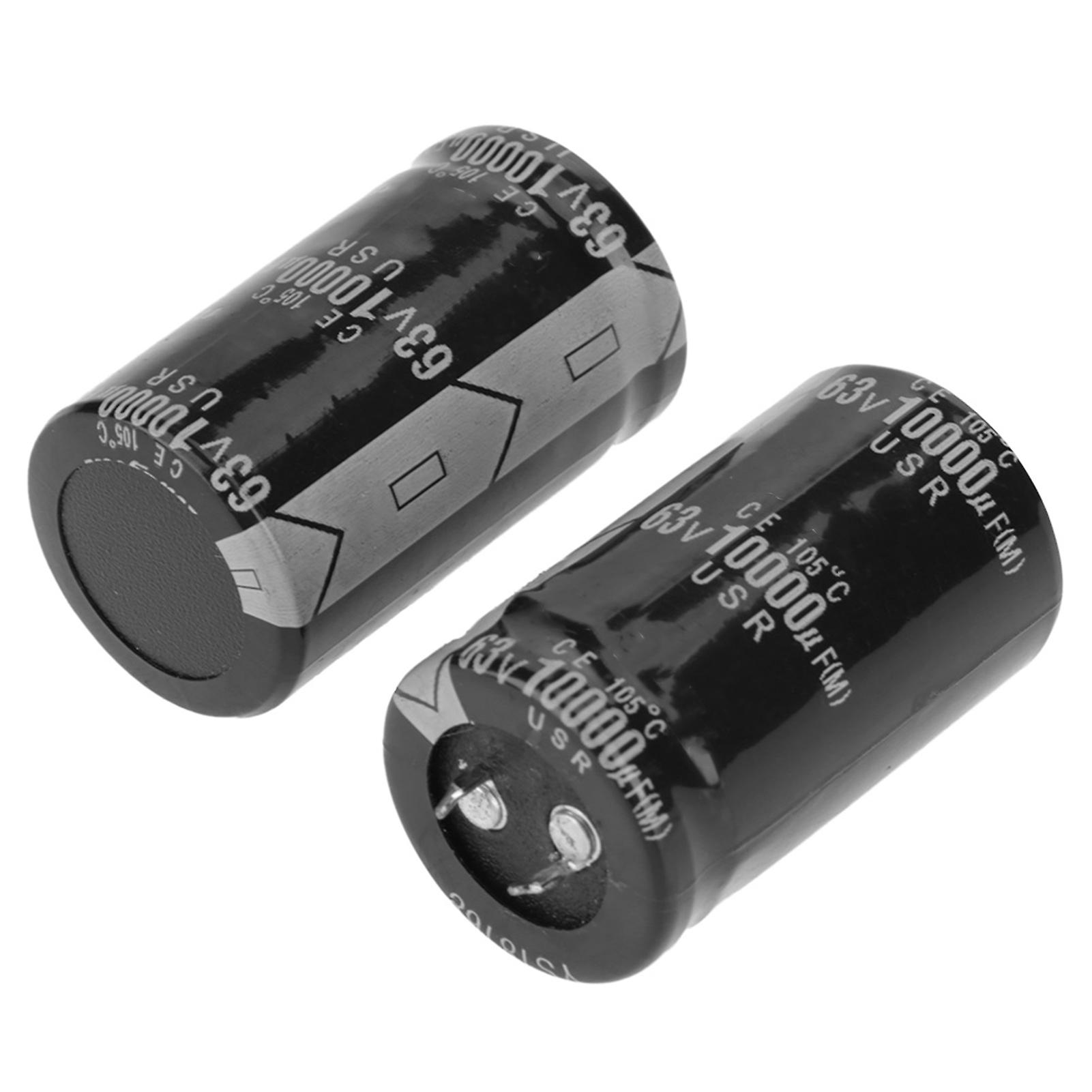 4Pcs 10000uF 63V Audio Electrolytic Capacitor 30x50mm Set