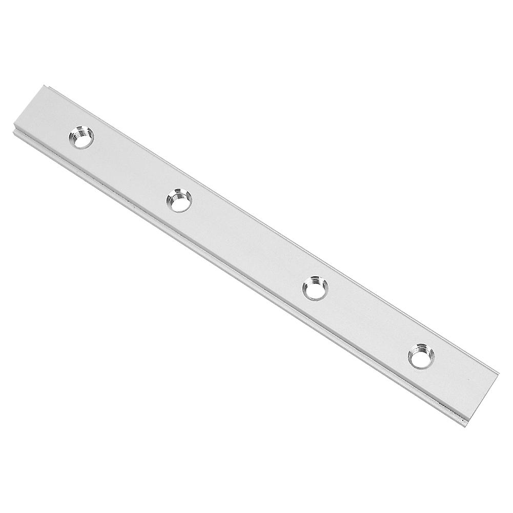 MechKit Miter Track 200mm Aluminum Alloy T Slot Miter Track Jig Fixture, Woodworking Tool for T Track Systems, M8