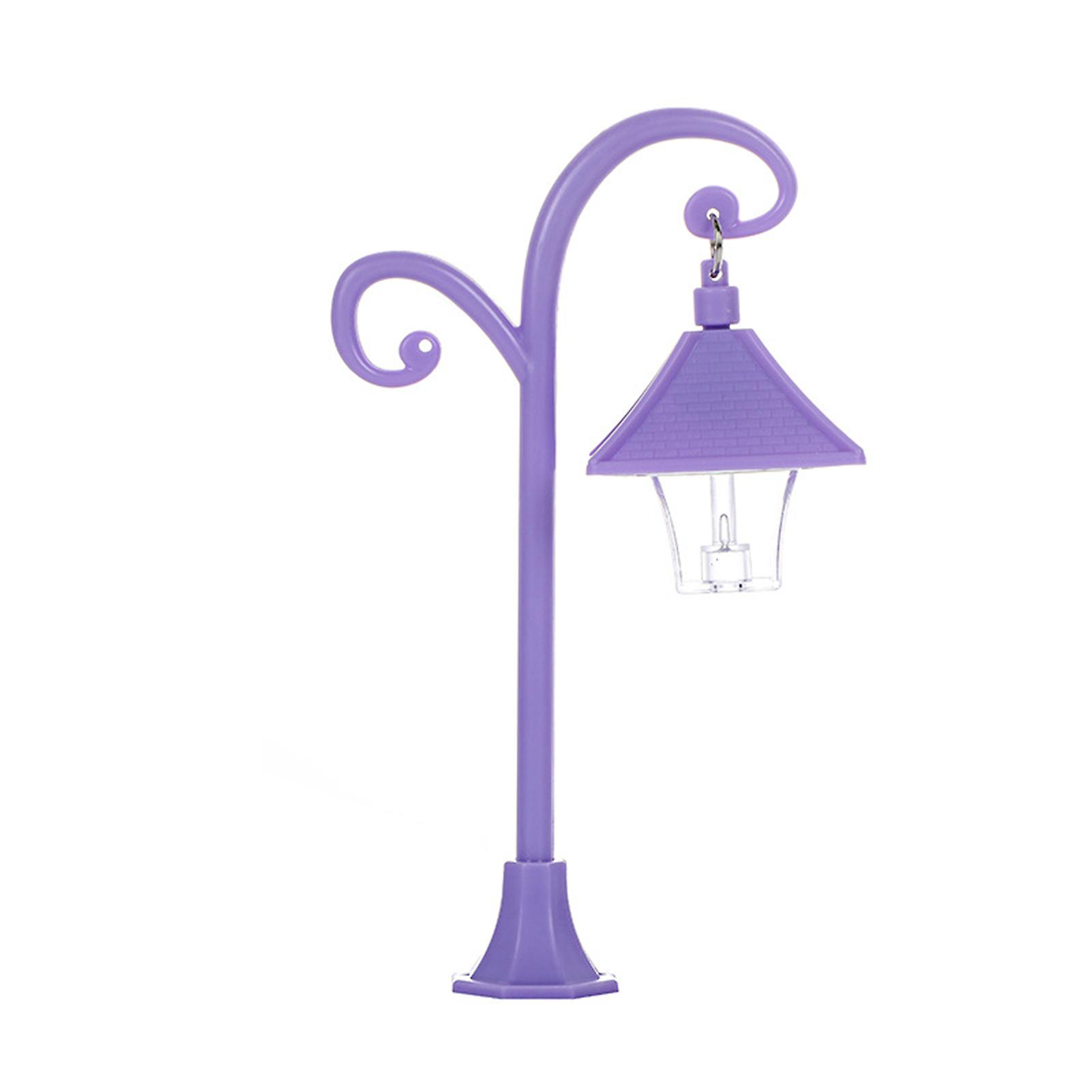 Mini LED Tischlampe Straßenlaterne Form Nachtlicht Mehrzweck dekorative Schreibtischlampe