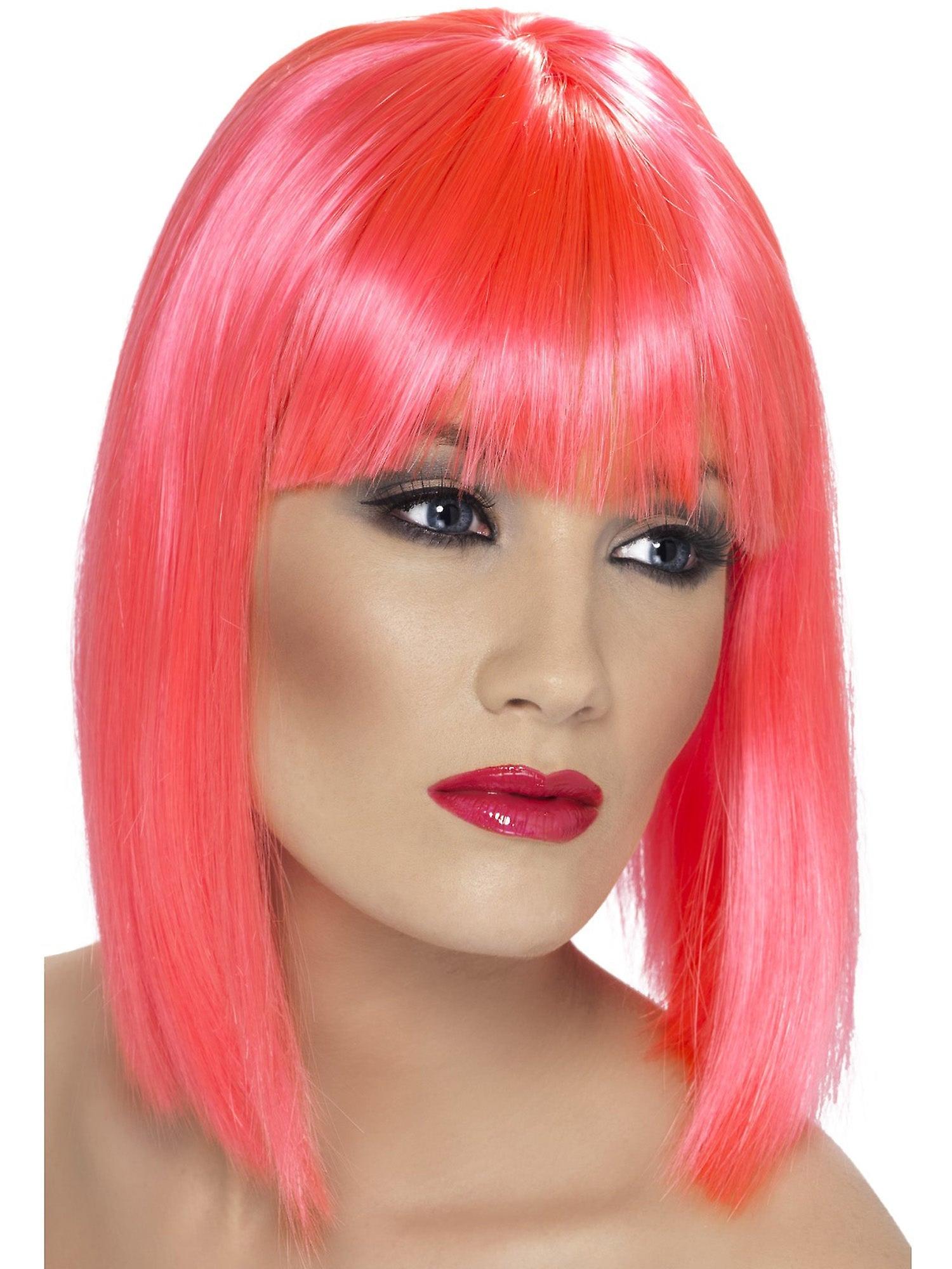 Neon Pink Wig