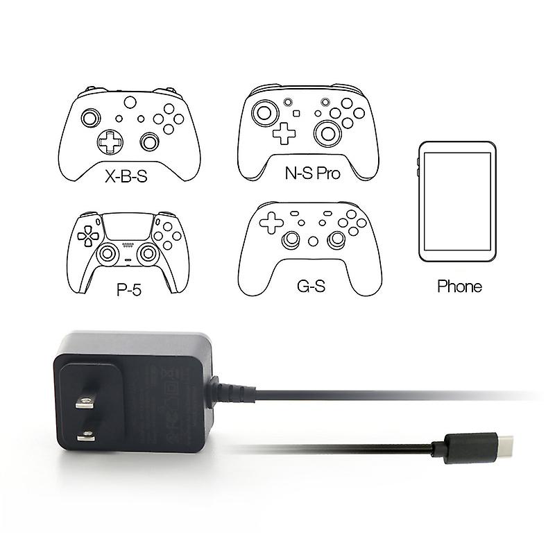 Per PS5 / PS5 Portal Game Console 1.5M Caricabatterie 15W Fire Ox Adattatore Accessori per console