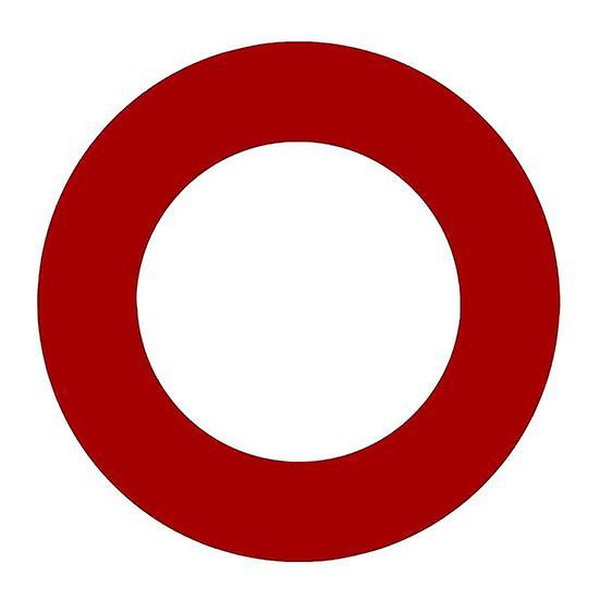 Dartscheiben-Schutzring Wandschutzbrett Hochfeste abnehmbare einfache Installation Wandumrandung Dart-Rückwand schwarzer Ring