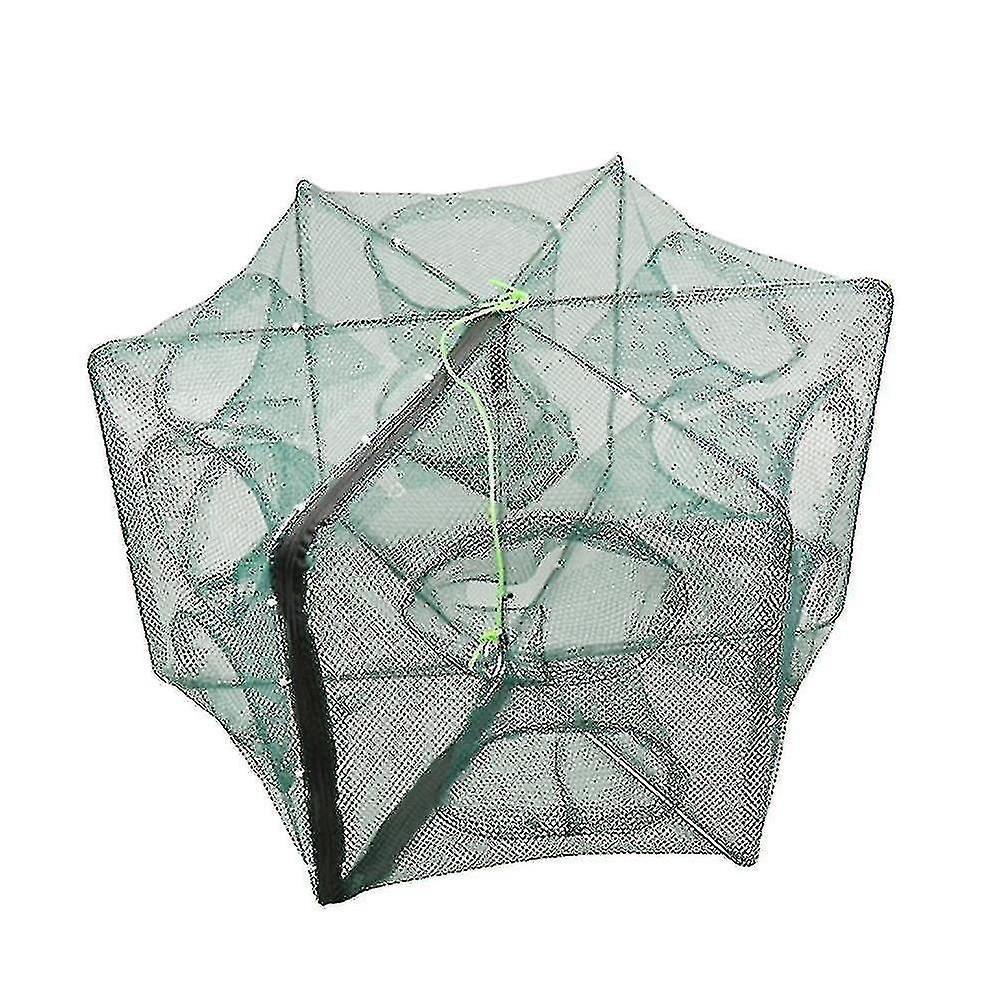 Foldable bait cast net trap net portable fishing landing net shrimp pot fish lobster shrimp smallest