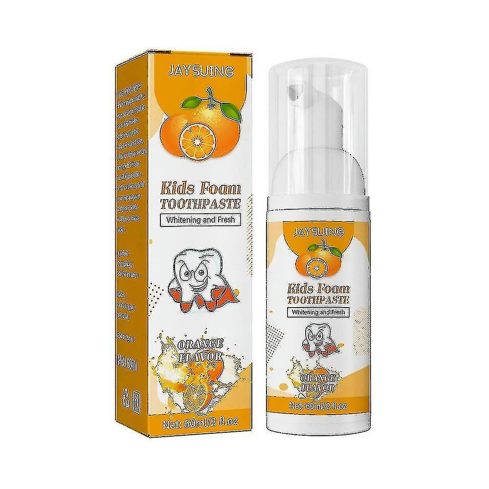 Kids Foam Toothpaste --a