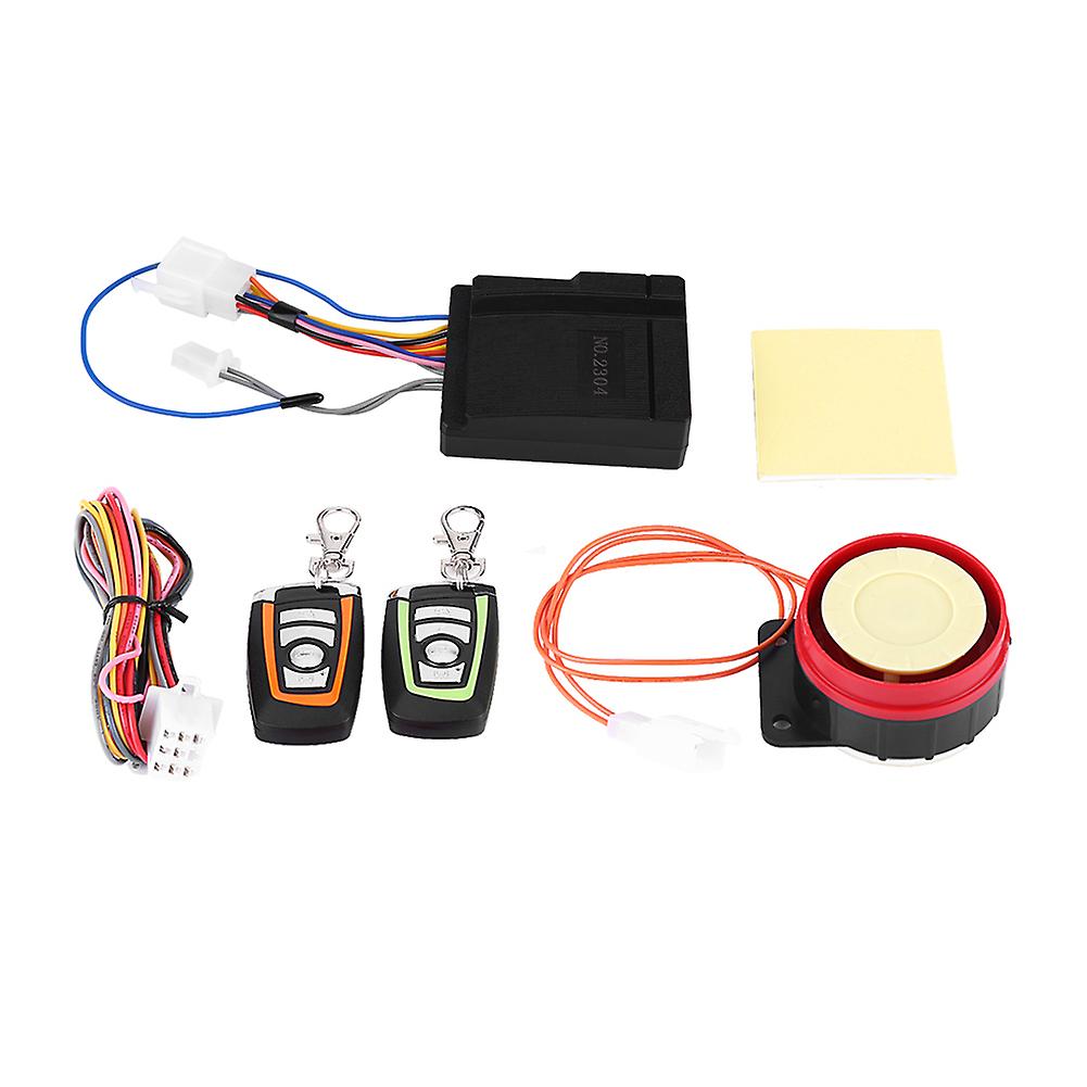 Motorcycle  Anti theft Security Alarm System Remote Control