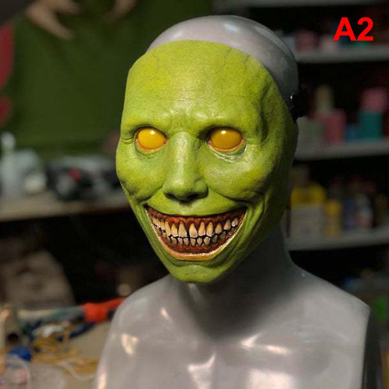 Creepy Halloween Mask Smiling Demons Horror Face Masks The Evil Cosplay Props