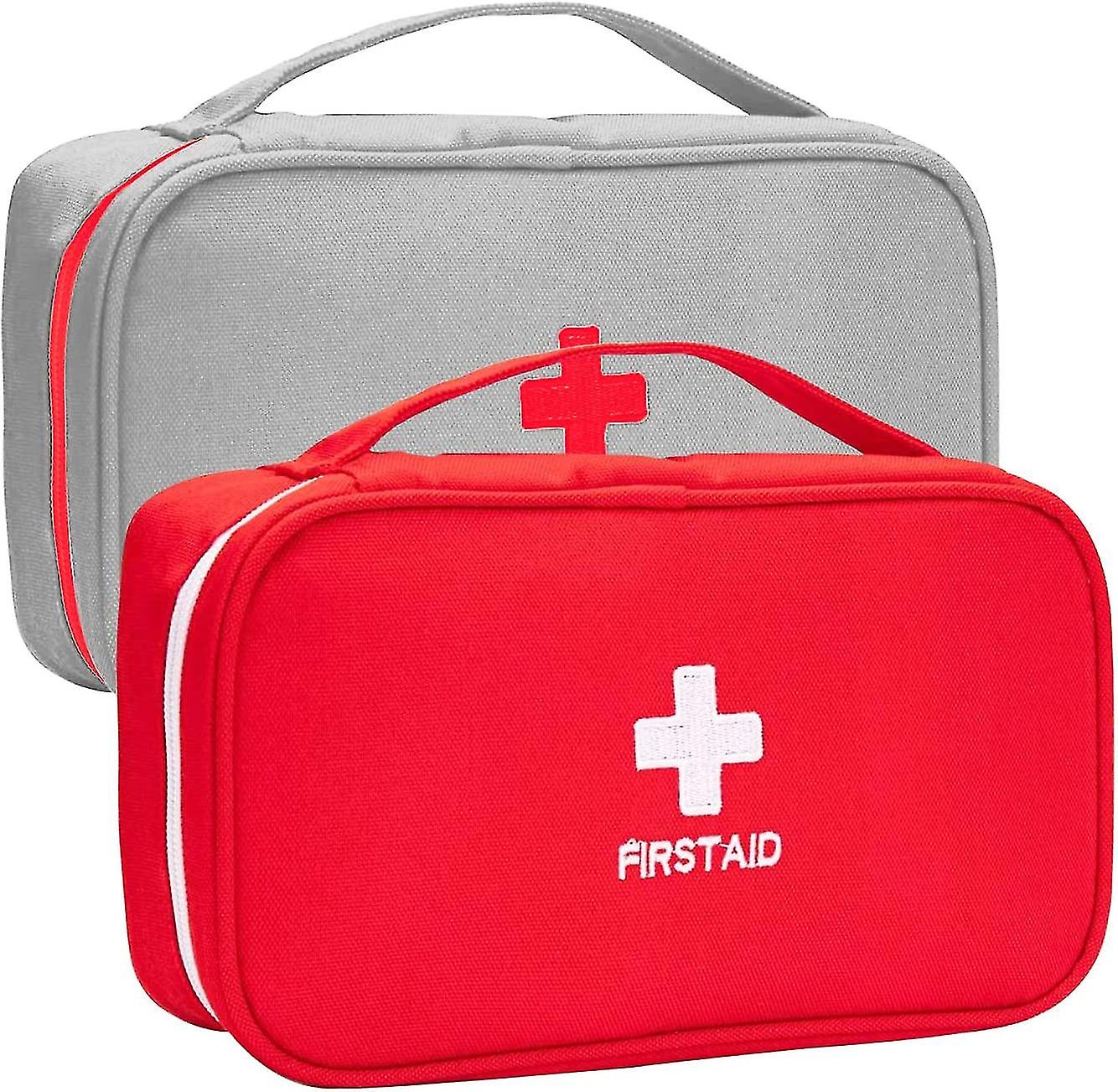 2pcs Empty First Aid Kit Medicine Bag