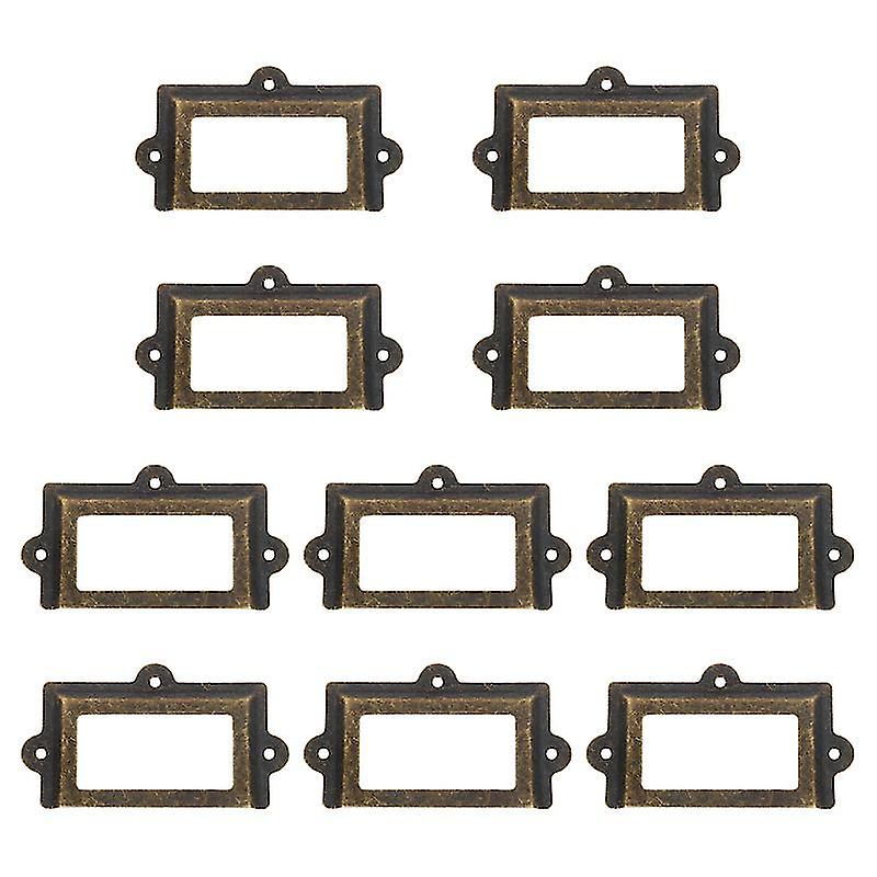 Iron Label Frame For Drawer Use