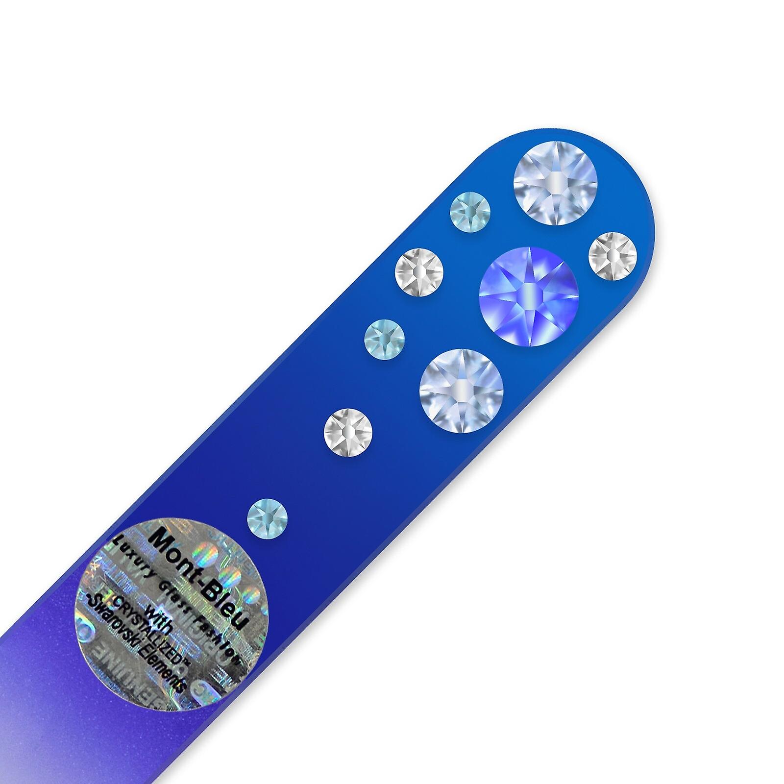 Mini crystal nail file WC-S - Sapphire - Light Sapphire