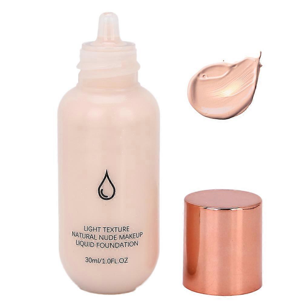 ibcccndc Makeup Liquid Moisturizing Oil Control Face Concealer Cream Makeup Tools 30ml(001 )