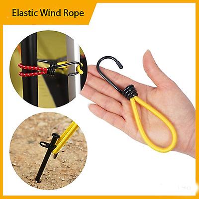 日曜日の屋外車のサイドテントアクセサリーアルミニウム合金キャノピーポールウィンドロープとネイル収納バッグ