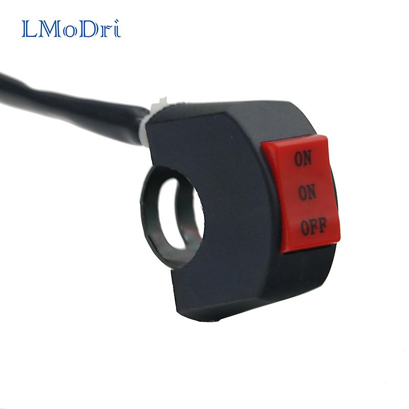 Motorcycle Switch Bullet Connector Motorbike Handlebar Switches On/off Button Connector Push Button Scooter Accessories