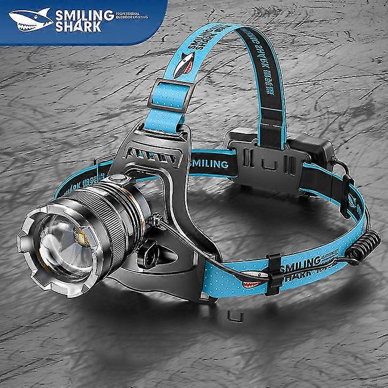 مصباح أمامي مقاوم للماء قابل لإعادة الشحن مع مستشعر ذكي ، ضوء ساطع مع وظيفة التكبير ، مثالي للتخييم ، P70