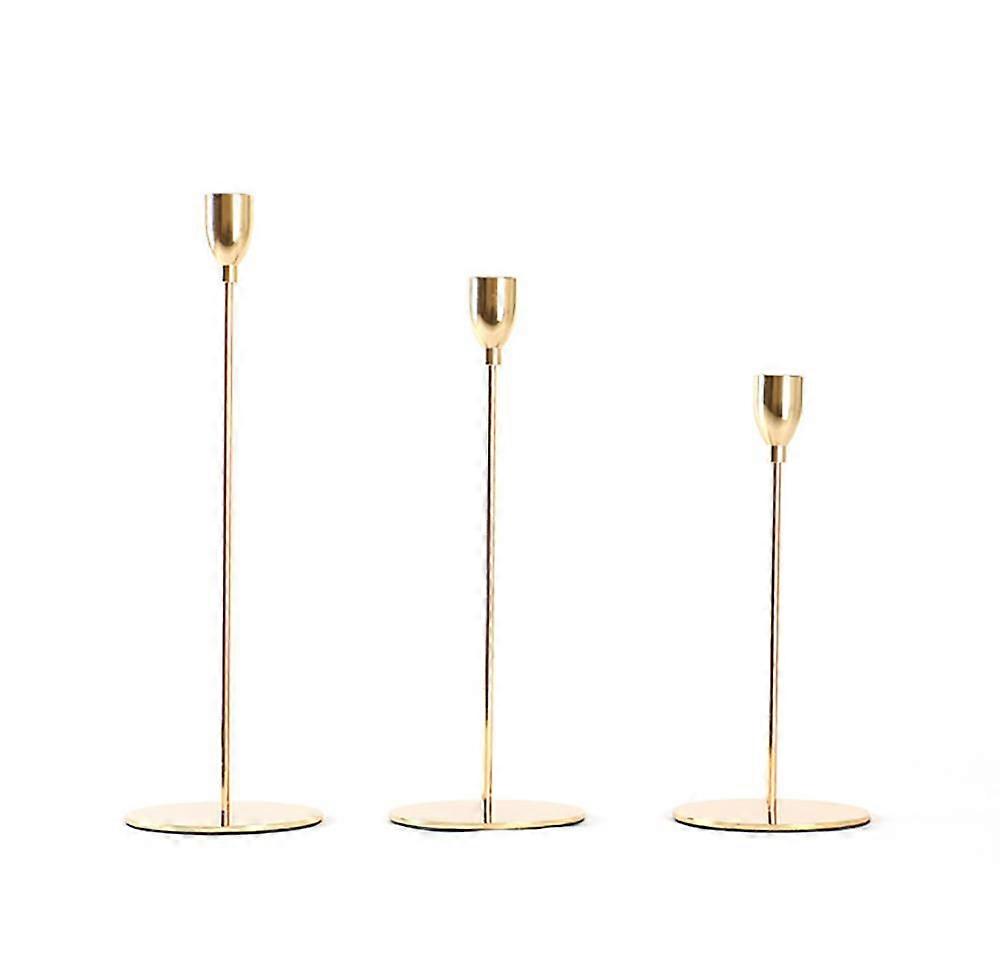 Candle Holders 3 Pcs/Sets Different Sizes, Table Wedding Candle Holders