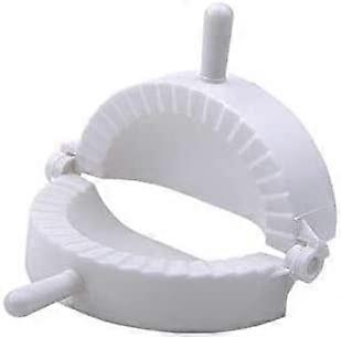 3 Molds for Dumpling Ravioli, Dough Impression Press Pastry Tools Mold Kitchen Tool (White)