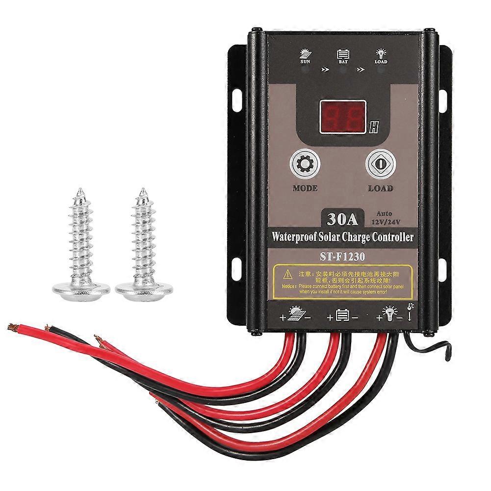 Solar Controller 12V/24V Intelligent Solar Charge Controller with Digital Display (ST-F 12V30A)