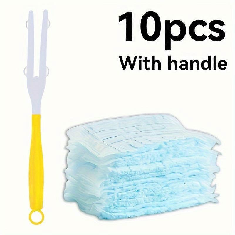 10/20pcs Microfiber Dust Cleaning Brushes with Extendable Handle for Home, Cars, and Ceiling Dusting - Uncharged Manual Dusters with Included Componen