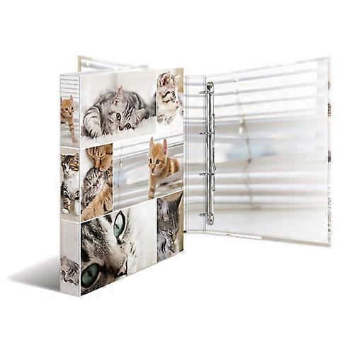 4D Herma Cats Ring Binder A4 Premium Quality Stylish and Durable Ring Binder