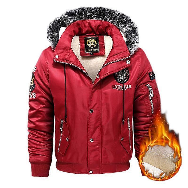 Vinter fleece dunjakke til mænd