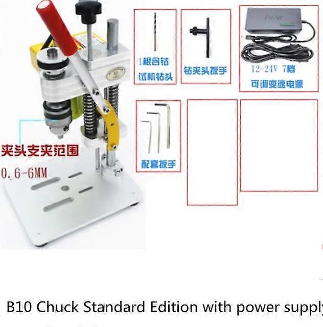 Mini Precision Drilg Hine Portable Table B10 Grinding Tool