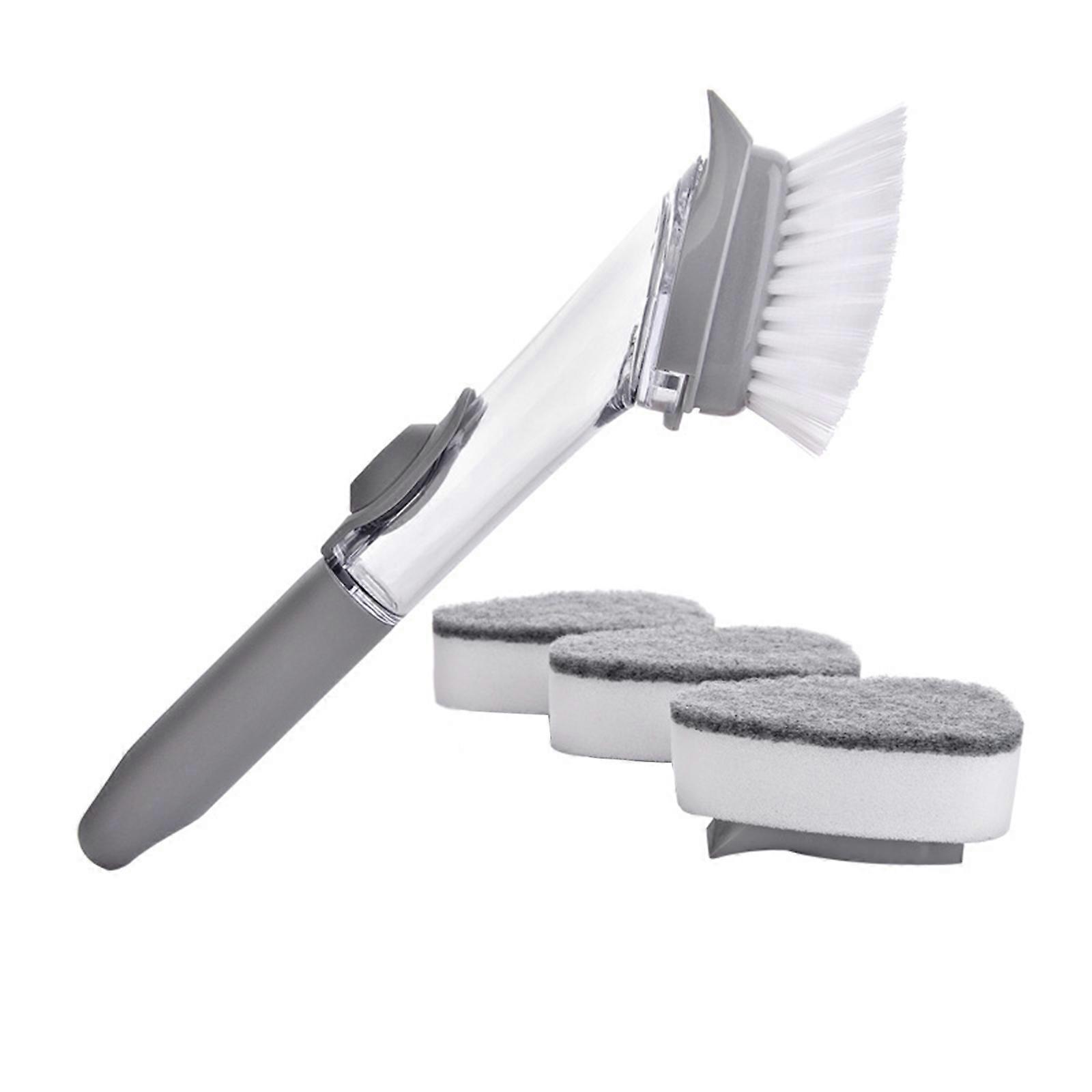 Order Notes: Color box packaging (handle + brush head + 3 sponges in box) plus