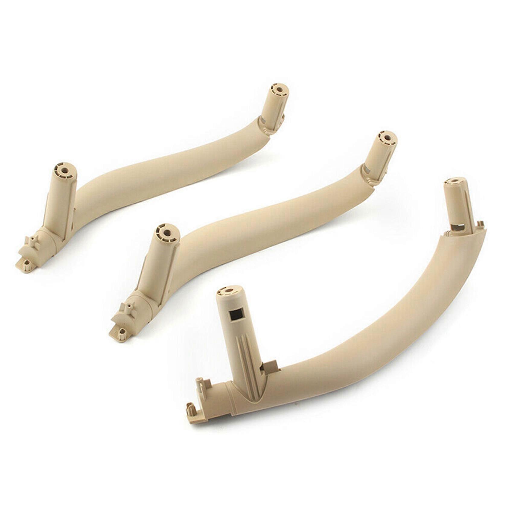 Inner Door Pull Handle Trim Cover 51417292243 51417292244 for - X5 X6 F15 F16 RHD 2014-2018 3PCS (B