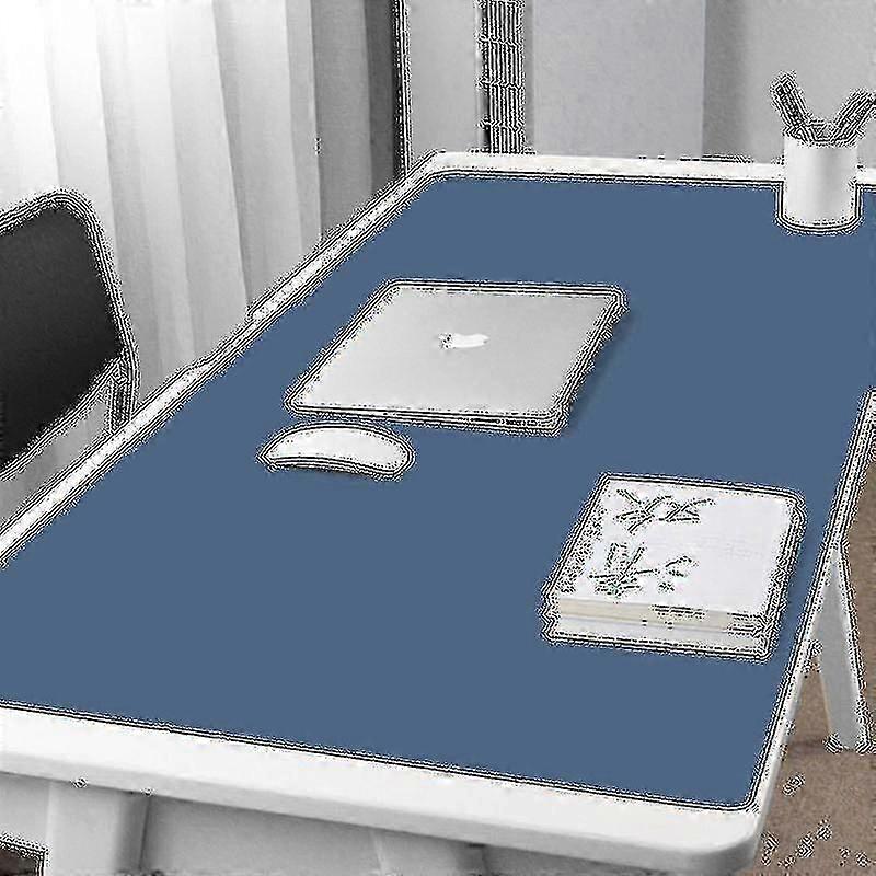 Mouse Pads Large Double-sided PU Leather Desk Mat - Waterproof Gaming Mouse Pad with Keyboard Table