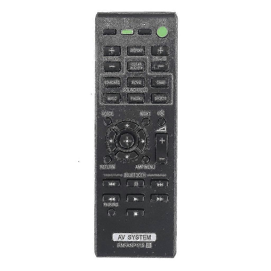 Fjärrkontroll för Sony Soundbar, Soundbar Controller Rm-anp115 Ersättningsfjärrkontroll HT-CT370 HT-CT770 Sa-CT370