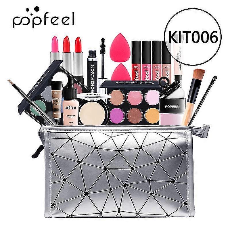 20pcs Makeup Sets All In One Full Starter Makeup Kit Face Eyes Lips Make-up