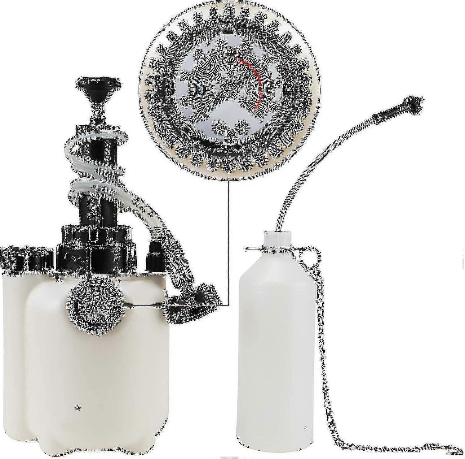 3L سيارة الفرامل النزيف، الفرامل السائل النزيف، مع محول E20، 10-30 رطل / بوصة مربعة ضغط العمل، نزيف الفرامل