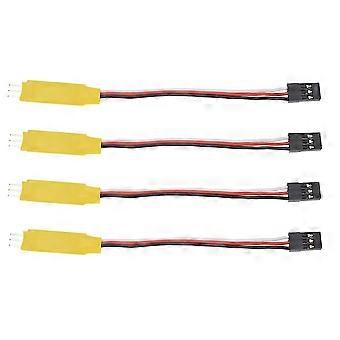 4 peças de expansor servo de 90 a 180 graus, extensor de ângulo de direção, 3,6-16 V, peças de reposição para braço robótico de barco RC