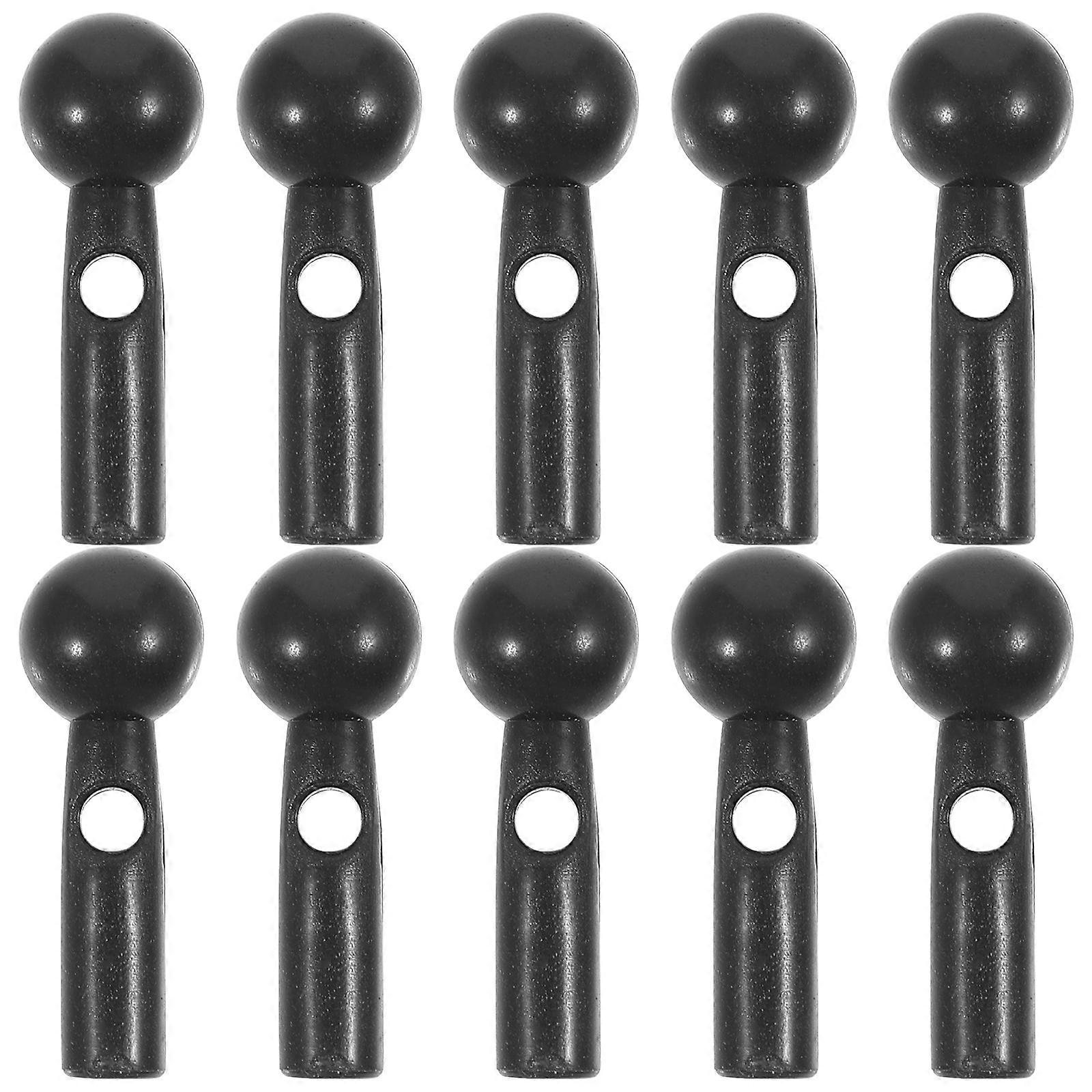 10pcs grânulos guarda-chuva substituição guarda-chuva osso cobre dobrar peças guarda-chuva contas de cauda