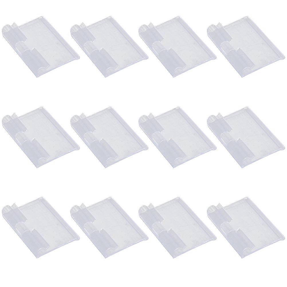 50pcs Sign Label Holders Shelf Retail Price Tag Labels Merchandise Tags
