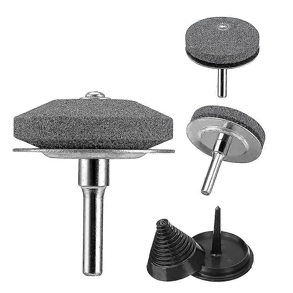 Lawn Mowers Blade Sharpener Tool Drill Attachment Sharpening Kit Lawnmower Blades Sharpener For Pow