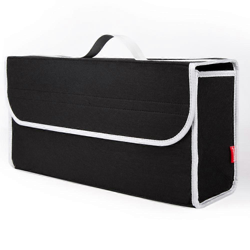 Portable Foldable Car Trunk Organizer Felt Cloth Storage Box Case Auto Interior Stowing Tidying Container Bags CTOB04