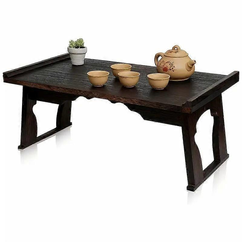 Nnetm Meditation Table - Japanese Minimalist Altar Chabudai Coffee & Tea Low Floor Table Awo65511