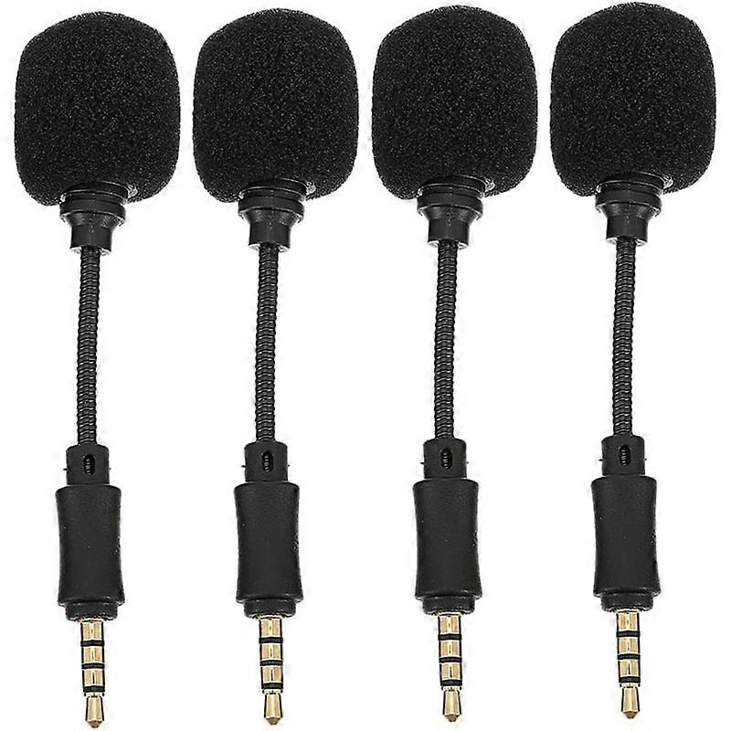 تعيين 4 ميكروفونات pentru telefon / الكمبيوتر الشخصي ، USB ، Negru