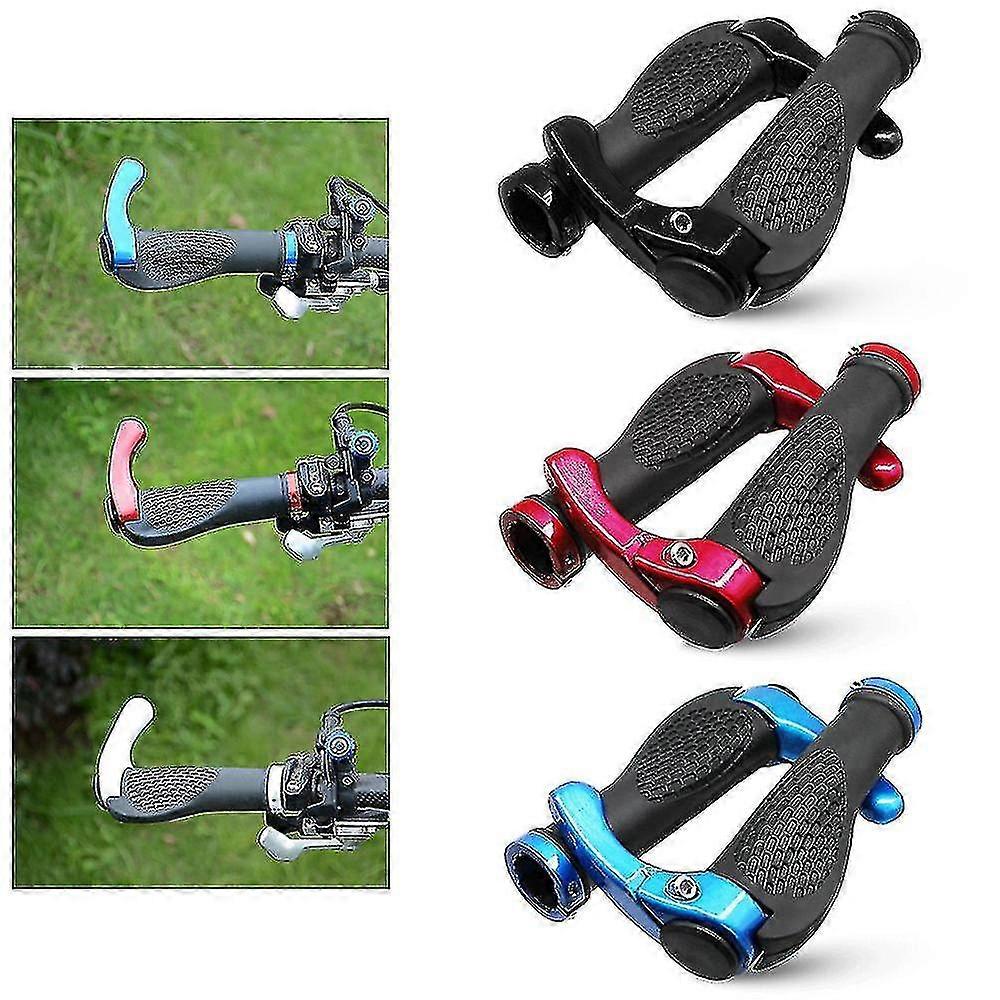 Bicycle Handlebar Grips Ergonomic Grips Comfortable Non-slip Rubber Bike Grips-Yvan