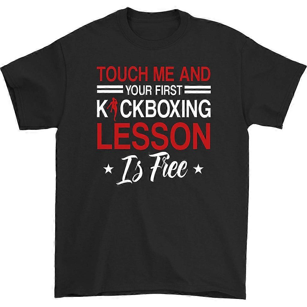 Tričko Touch Me And Your First Kickboxing Lesson