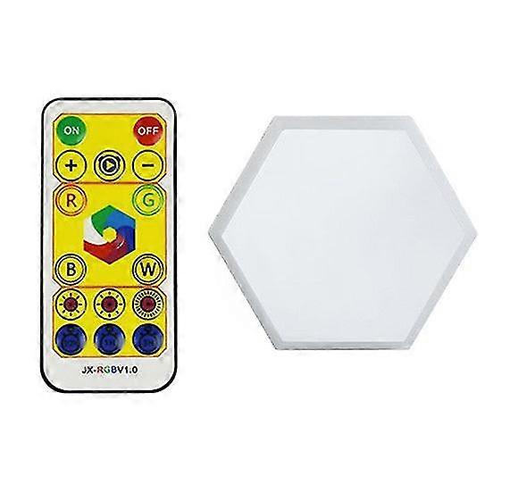 Diy rgbw led quantum lamp led hexagon wall lamp touch sensor rgbw led honeycomb light colorful night light bedroom modular lamp